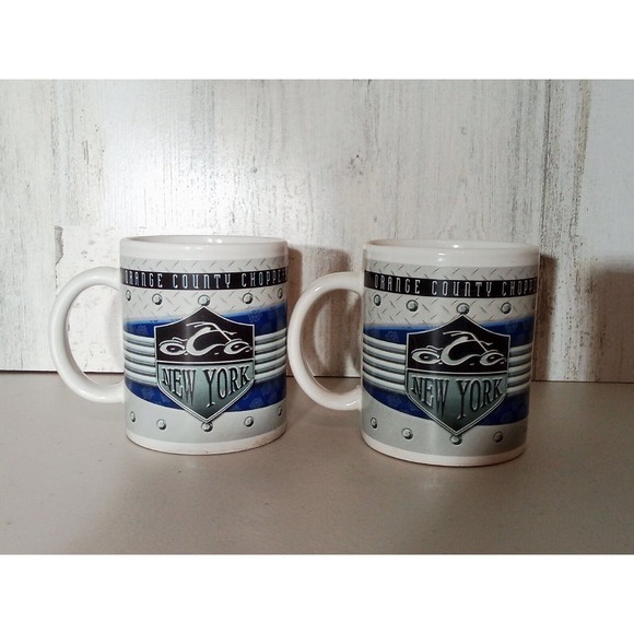 Orange County Chopper Coffee Mug Set Of 2 - Picture 15 of 16